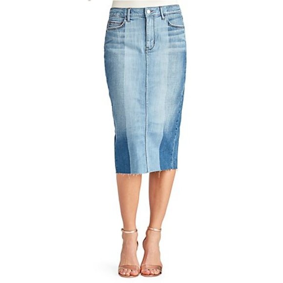 Maribelle Denim Midi Skirt 